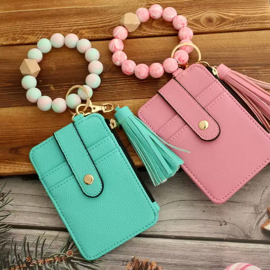 On The Go Keychain Wallet