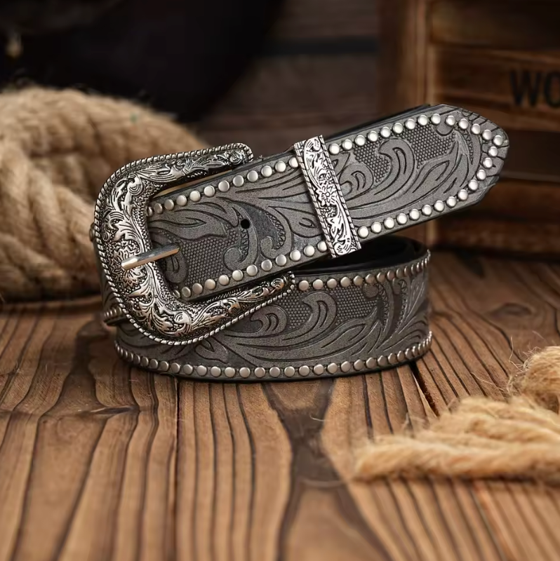 LoneStar Engraved Belt