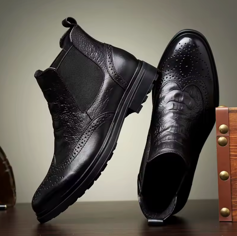 The Kingston Leather Boots