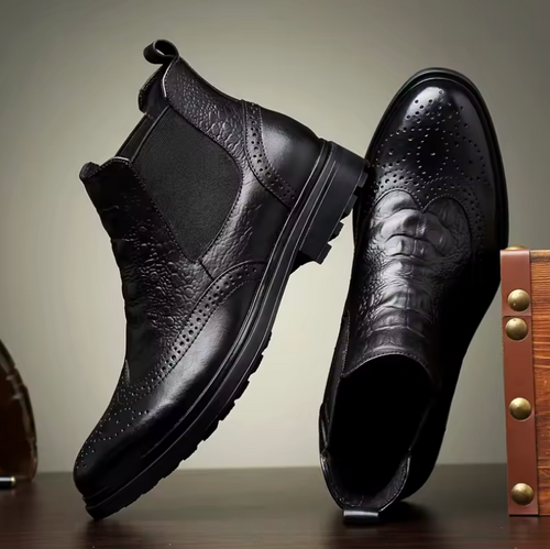 The Kingston Leather Boots