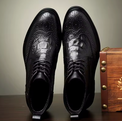 The Kingston Leather Boots