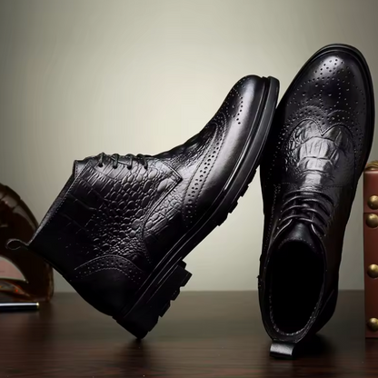 The Kingston Leather Boots